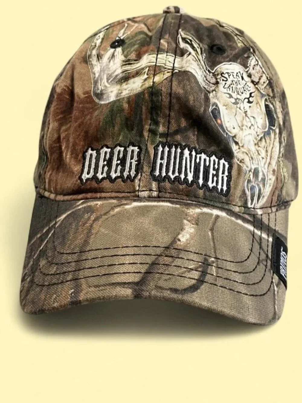 Primos Hunting Calls Stag Skull Realtree Camo Adjustable Hat
